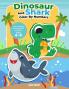 Dinosaur And Shark Color By Numbers