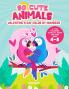 So Cute Animals Valentine's Day Color by Numbers