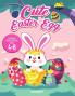 Cute Easter Egg Coloring Book for Kids Ages 4-8