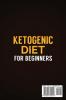 Ketogenic Diet for Beginners