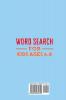 Word Search for Kids Ages 6-8