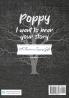 Poppy I Want To Hear Your Story