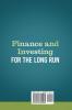 Finance and Investing for the Long Run
