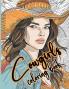 Cowgirls Coloring Book Strong and Beautiful Western Women to Color