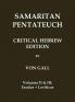 Samaritan Pentateuch