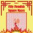 Fifty Fiendish Square Mazes