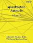 Quantitative Aptitude: Volume II (Mathematics)