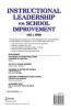 Instructional Leadership for School Improvement