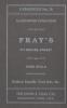 The John S. Fray Company 1911 Catalogue No. 26