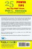 25 Power Tips for the PMP Exam