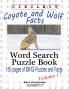 Circle It Coyote and Wolf Facts Word Search Puzzle Book