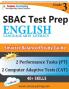 SBAC Test Prep: Grade 3 English Language Arts Literacy (ELA) Common Core Practice Book and Full-length Online Assessments: Smarter Balanced Study Guide