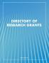 Directory of Research Grants
