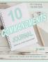 TEN COMMANDMENTS JOURNAL Basic for adults