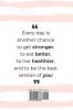 Sore Today Strong Tomorrow Fitness Planner