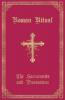 The Roman Ritual: Volume I: Sacraments and Processions