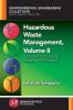 Hazardous Waste Management Volume II
