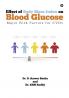 Effect of Body Mass Index on Blood Glucose : Major Risk Factors for CVDs