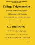 College Trigonometry