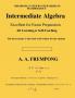 Intermediate Algebra