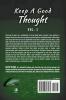 Keep a Good Thought Volume 1