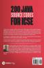 200 Java Source Codes For Icse