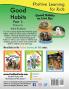 Good Habits Part 1: A 3-in-1 unique book teaching children Good Habits Values as well as types of Animals (Positive Learning for Kids)