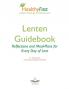 HealthyFast Lenten Guidebook