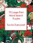 Christmas Word Search Puzzles Large Print