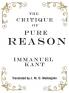 The Critique of Pure Reason