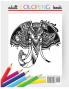 Elephant Lovers: Coloring Book for adult Relaxation