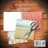 Beach Photos Scrapbook Paper Pad 8x8 Scrapbooking Kit for Papercrafts Cardmaking DIY Crafts Summer Aesthetic Design Multicolor