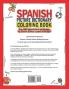 Spanish Picture Dictionary Coloring Book