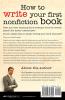 How to Write Your First Nonfiction Book