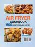 Air Fryer Cookbook: 500 Flavorful and Easy Low Fat Air Fryer Recipes for Healthy Meal Every Day