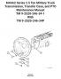M44A2 Series 2.5 Ton Military Truck Transmission Transfer Case and PTO Maintenance Manual TM 9-2520-246-34-1 With TM 9-2520-246-34P