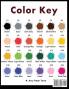 Color By Number Highlight Reel - 50 Images from 50 Books