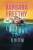 Last One To Know (LARGE PRINT EDITION)