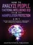 How To Analyze People Emotional Intelligence (EQ) & Manipulation Protection (2 in 1): The Truth About Dark Psychology + Speed Reading Body Language NLP & Persuasion Strategies