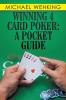 Winning 4 Card Poker: a Pocket Guide