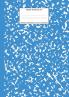 Marble Notebook A4: Blue Marble College Ruled Journal: 2 (School Supplies)