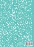 Marble Notebook A4: Turquoise Marble College Ruled Journal: 6 (School Supplies)