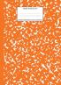 Marble Notebook A4: Pumpkin Marble College Ruled Journal: 8 (School Supplies)