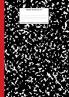 Marble Notebook A4: Black and Red Spine College Ruled Journal: 13 (School Exercise Books A4)
