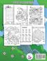 Animal Coloring and Activity Book for Kids Ages 6-8: Animal Coloring Book Dot to Dot Maze Book Kid Games and Kids Activities: 4 (Fun Activities for Kids)