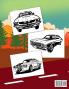 Muscle Cars Coloring Book