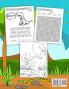 Dinosaurs Activity Book: A Fun Prehistoric Activity Workbook For Boys and Girls With Learning Coloring Mazes Dot to Dot Puzzles Crosswords Math and More!