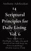 14 Scriptural Principles for Daily Living Vol. 6: "Your words are a flashlight to light the path ahead of me and keep me from stumbling." [Psalm 119:105 TLB]