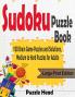 Sudoku Puzzle Book: 100 Brain Game Puzzles and Solutions Medium to Hard Puzzles for Adults - Large Print Edition