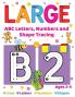 Large ABC Letters Numbers And Shape Tracing